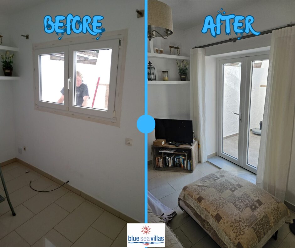 Replacement door reform Home Design by Blue Sea Villas