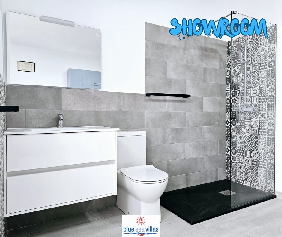 modern bathroom - home design by blue sea villas